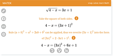 Algebra step by step