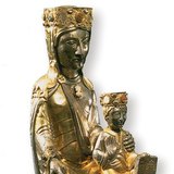 Пресвятая Богородица с маленьким Иисусом Христом (XII век)