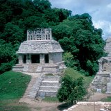 Тропический дождевой лес с памятниками культуры