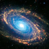 Spiral galaxy structure