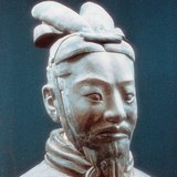 A soldier of the Chinese Terra Cotta Army